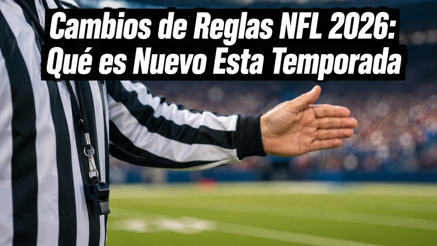 Cambios de Reglas NFL 2026 Qué es Nuevo Esta Temporada