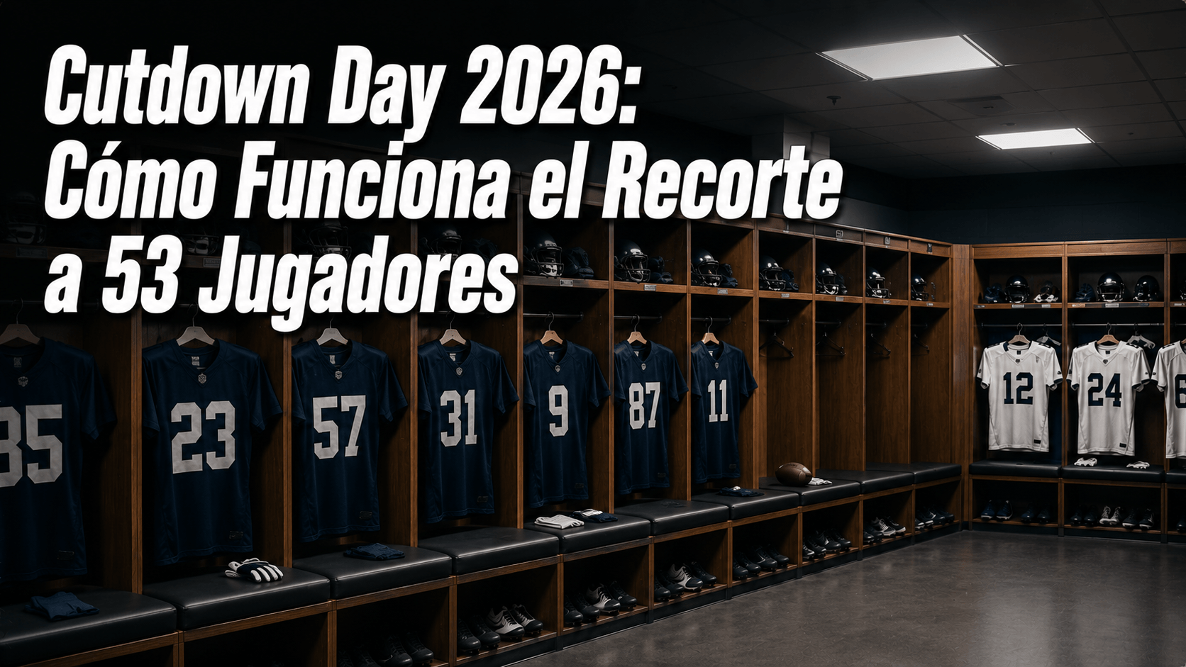 Cutdown Day 2026: Cómo Funciona el Recorte a 53 Jugadores