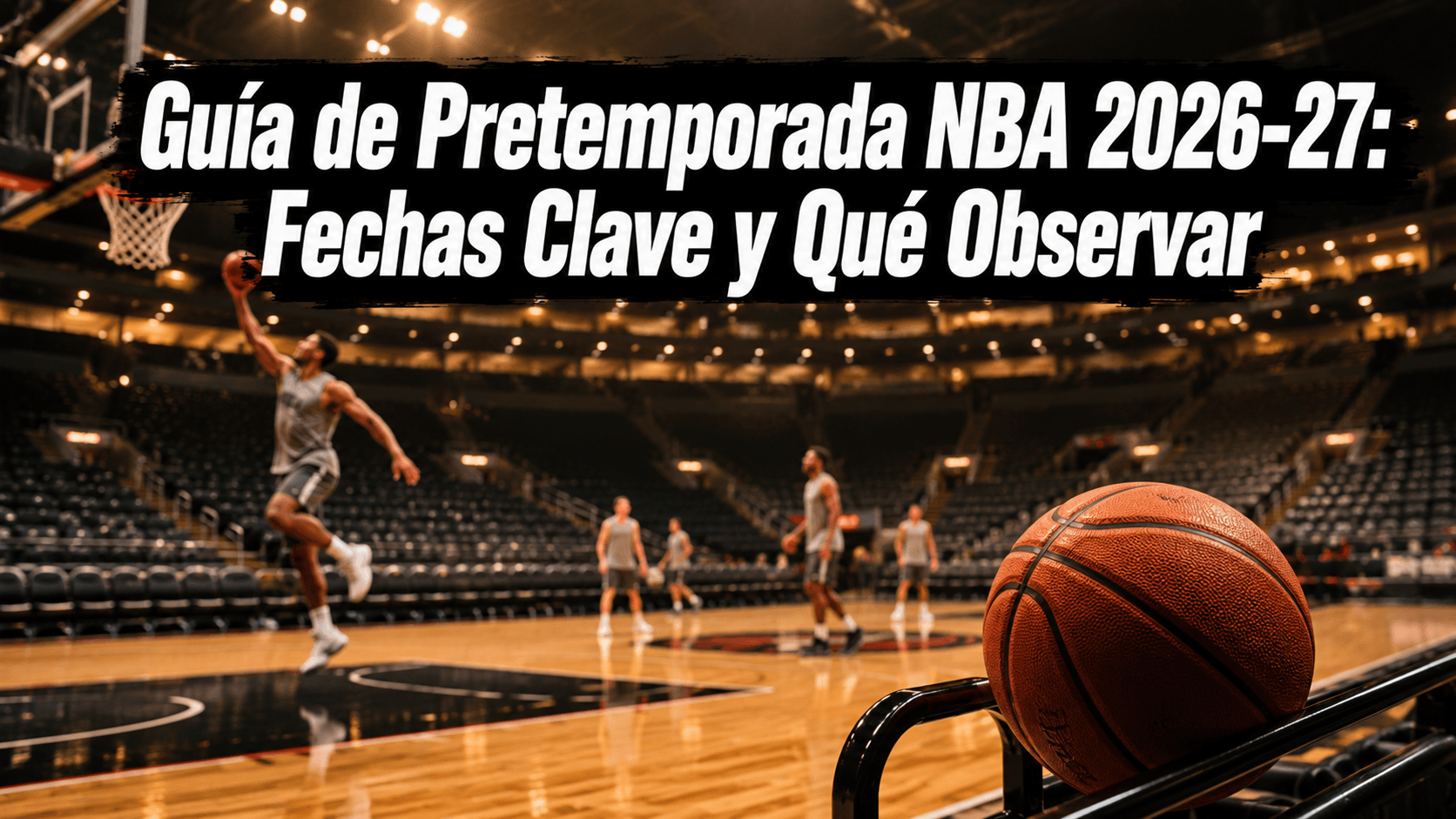 Guía de Pretemporada NBA 2026-27: Fechas Clave y Qué Observar