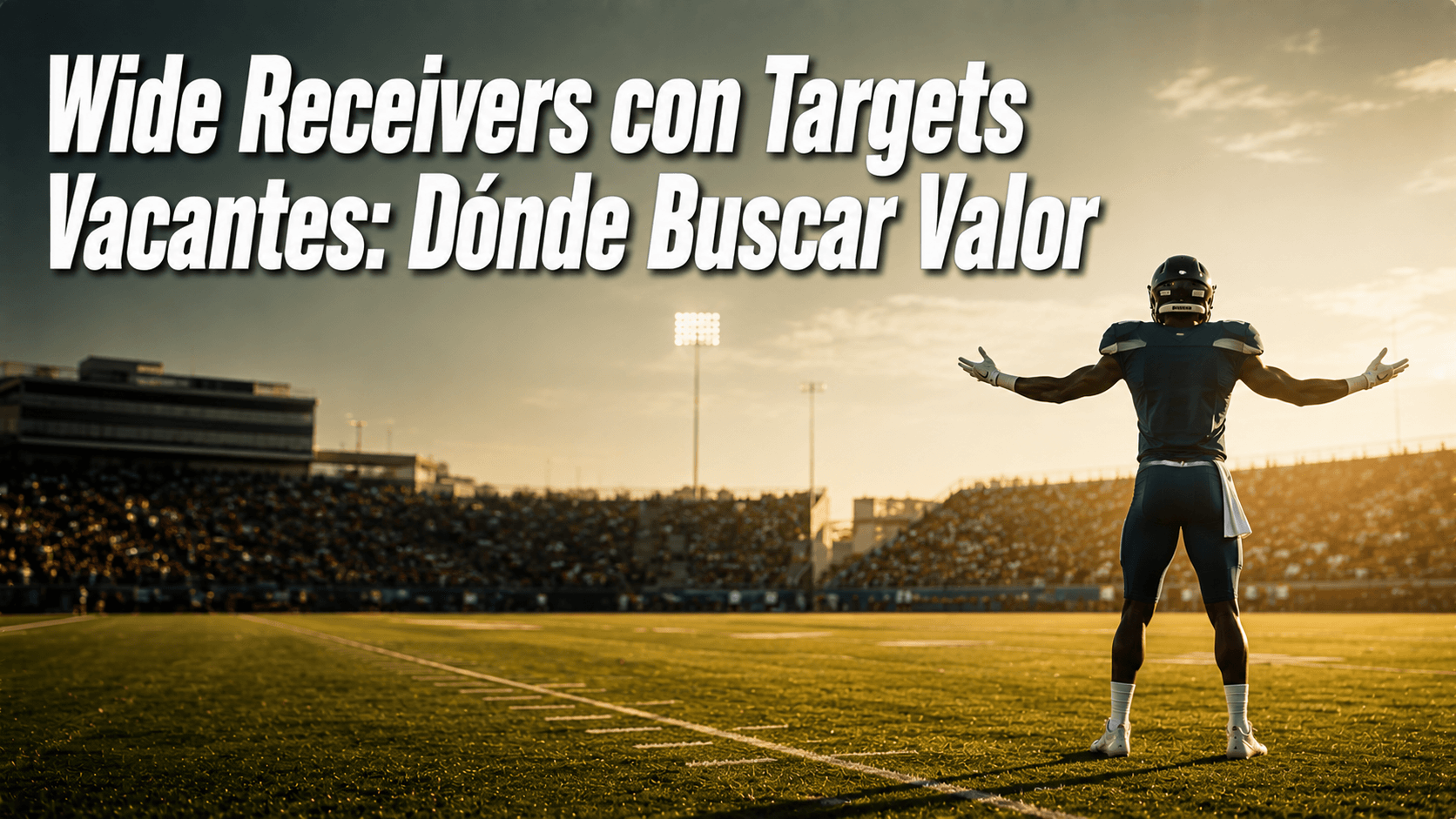 Wide Receivers con Targets Vacantes: Dónde Buscar Valor